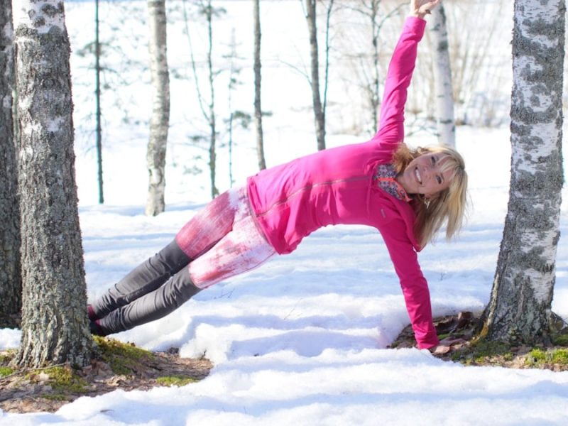 Light and sun is melting the snow and spring is coming. New energy is rising with all the new opportunities.